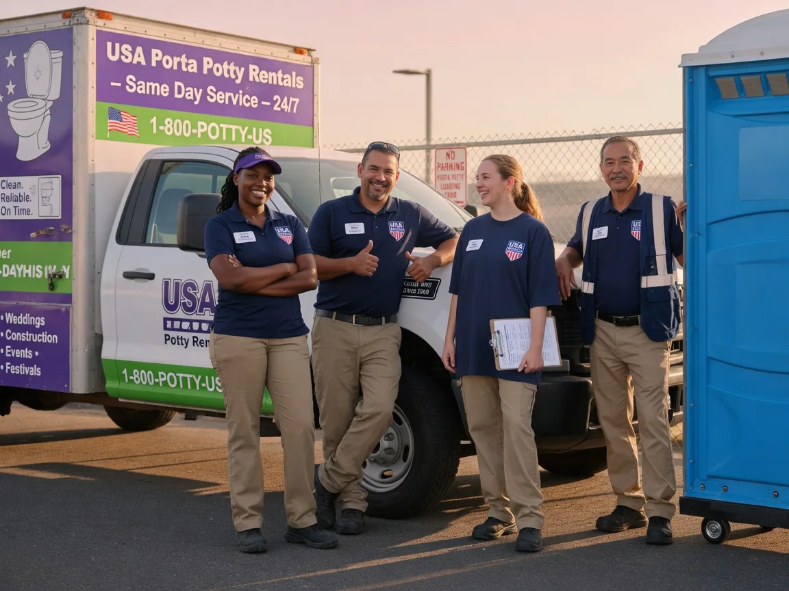 Porta Potty Rental company in Kirkwood, IL